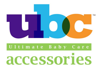 UBC ULTIMATE BABY CARE ACCESSORIES logo