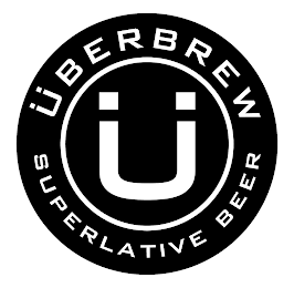 UBERBREW U SUPERLATIVE BEER logo