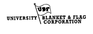 UBF UNIVERSITY BLANKET & FLAG CORPORATION logo