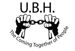 U.B.H. THE COMING TOGETHER OF PEOPLE logo