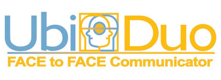 UBI DUO FACE TO FACE COMMUNICATOR logo