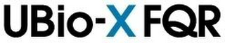 UBIO-X FQR logo