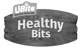 UBITE NOURISH NATURALLY HEALTHY BITS logo