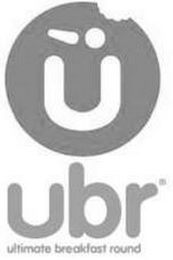 UBR ULTIMATE BREAKFAST ROUND logo