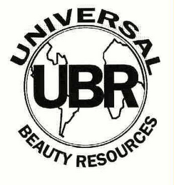 UBR UNIVERSAL BEAUTY RESOURCES logo