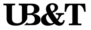 UB&T logo