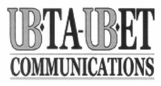 UBTA-UBET COMMUNICATIONS logo