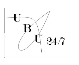 UBU 24/7 logo