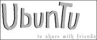 UBUNTU TO SHARE WITH FRIENDS logo
