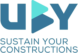 UBY SUSTAIN YOUR CONSTRUCTIONS logo