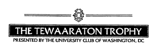 UC THE TEWAARATON TROPHY PRESENTED BY THE UNIVERSITY CLUB OF WASHINGTON, DC logo