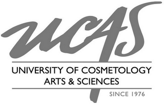 UCAS UNIVERSITY OF COSMETOLOGY ARTS & SCIENCES SINCE 1976 logo