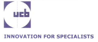 UCB INNOVATION FOR SPECIALISTS logo