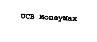 UCB MONEYMAX logo