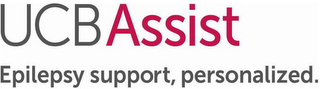 UCBASSIST EPILEPSY SUPPORT, PERSONALIZED logo