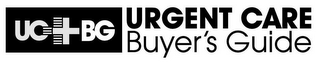 UC+BG URGENT CARE BUYER'S GUIDE logo