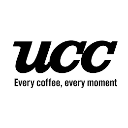 UCC EVERY COFFEE, EVERY MOMENT logo