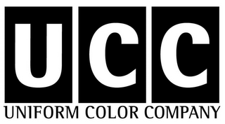 UCC UNIFORM COLOR COMPANY logo