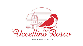 UCCELLINO ROSSO ITALIAN TOP QUALITY logo