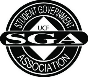 UCF SGA STUDENT GOVERNMENT ASSOCIATION logo