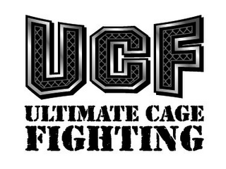 UCF ULTIMATE CAGE FIGHTING logo