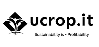 UCROP.IT SUSTAINABILITY IS + PROFITABILITY logo