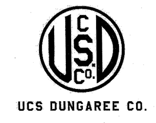 UCS DUNGAREE CO. logo