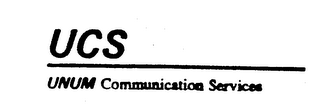 UCS UNUM COMMUNICATION SERVICES logo