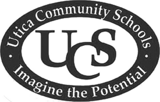 UCS UTICA COMMUNITY SCHOOLS IMAGINE THEPOTENTIAL logo