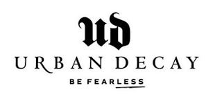 UD URBAN DECAY BE FEARLESS logo