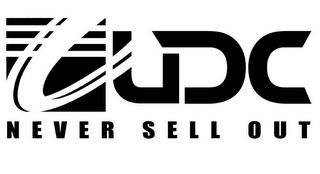 UDC NEVER SELL OUT logo