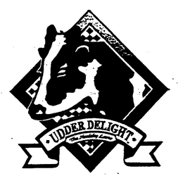 UDDER DELIGHT THE HEALTHY LATTE logo