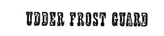 UDDER FROST GUARD logo