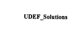 UDEF_SOLUTIONS logo