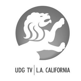 UDG TV L.A. CALIFORNIA logo