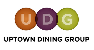UDG UPTOWN DINING GROUP logo