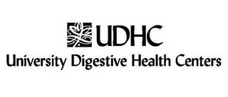 UDHC UNIVERSITY DIGESTIVE HEALTH CENTERS logo