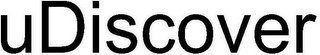 UDISCOVER logo