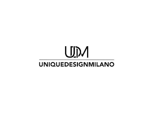 UDM UNIQUEDESIGNMILANO logo
