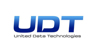 UDT UNITED DATA TECHNOLOGIES logo