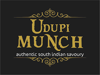 UDUPI MUNCH AUTHENTIC SOUTH INDIAN SAVOURY logo
