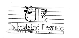 UE UNDERSTATED ELEGANCE GIFTS & THINGS logo