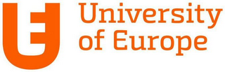 UE UNIVERSITY OF EUROPE logo