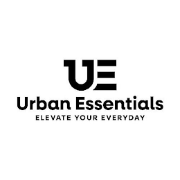 UE URBAN ESSENTIALS ELEVATE YOUR EVERYDAY logo