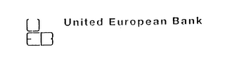 UEB UNITED EUROPEAN BANK logo