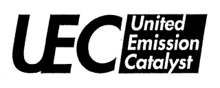 UEC UNITED EMISSION CATALYST logo