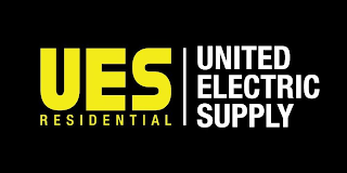UES RESIDENTIAL UNITED ELECTRIC SUPPLY logo