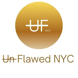 UF UN FLAWED NYC logo