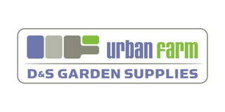 UF URBAN FARM D & S GARDEN SUPPLIES logo