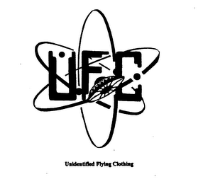 UFC UNIDENTIFIED FLYING CLOTHING logo